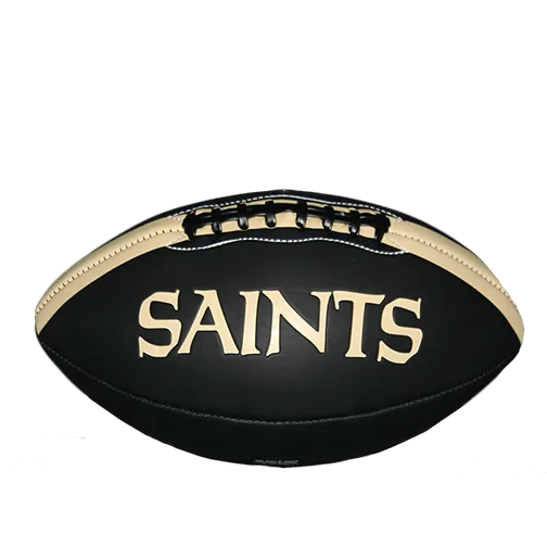 Michael Thomas New Orleans Saints Autographed Full Size Logo Black Football (JSA)