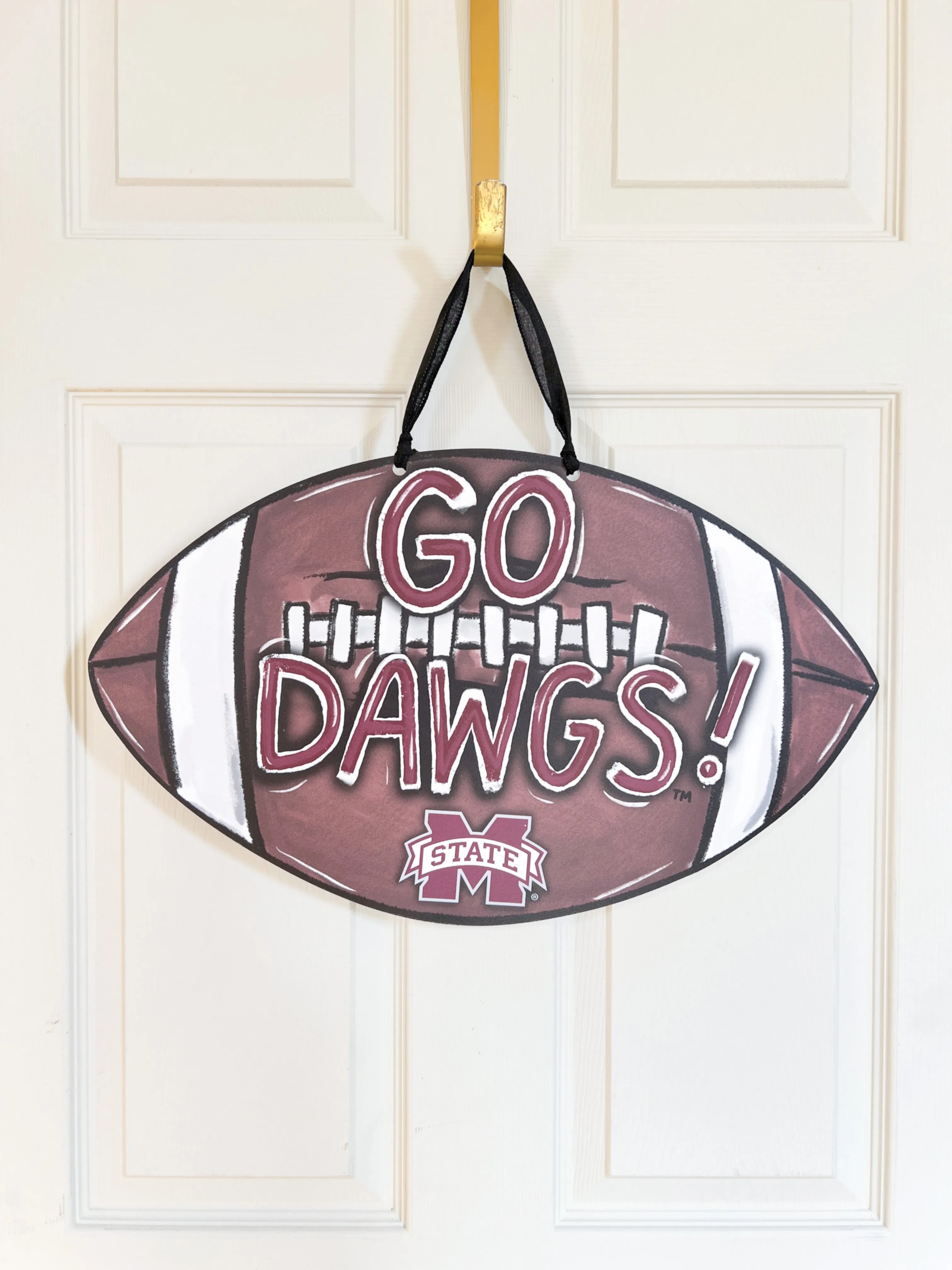 Mississippi State University Football Door Hanger *ONLINE EXCLUSIVE*