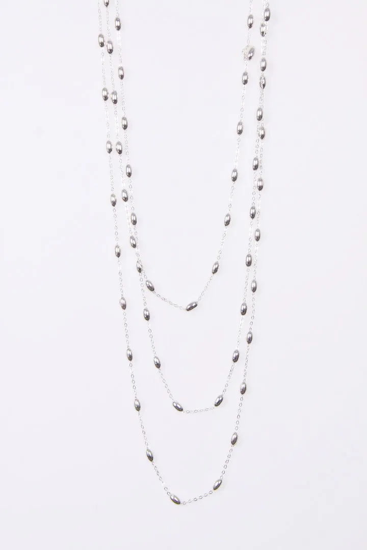 Multiple Beads Chain Necklace for Women