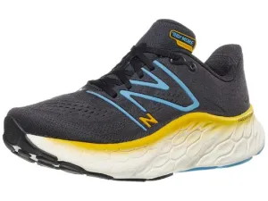 New Balance | Fresh Foam X More v4 | Men's | Black/Coastal Blue/Ginger Lemon