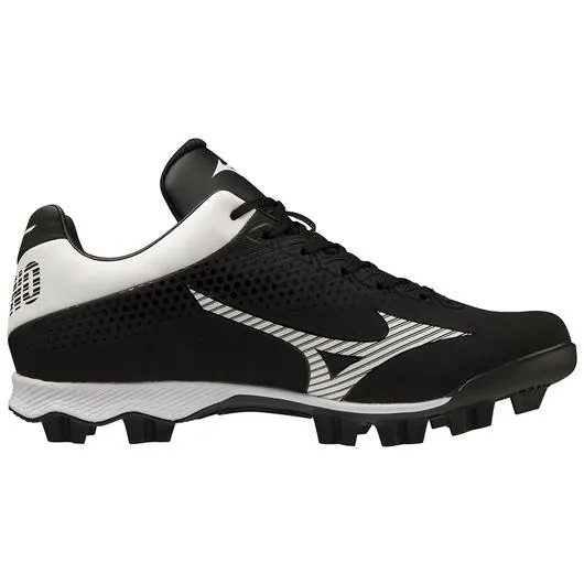 New Mizuno Wave Finch LightRevo Black Jr Cleats 4.5