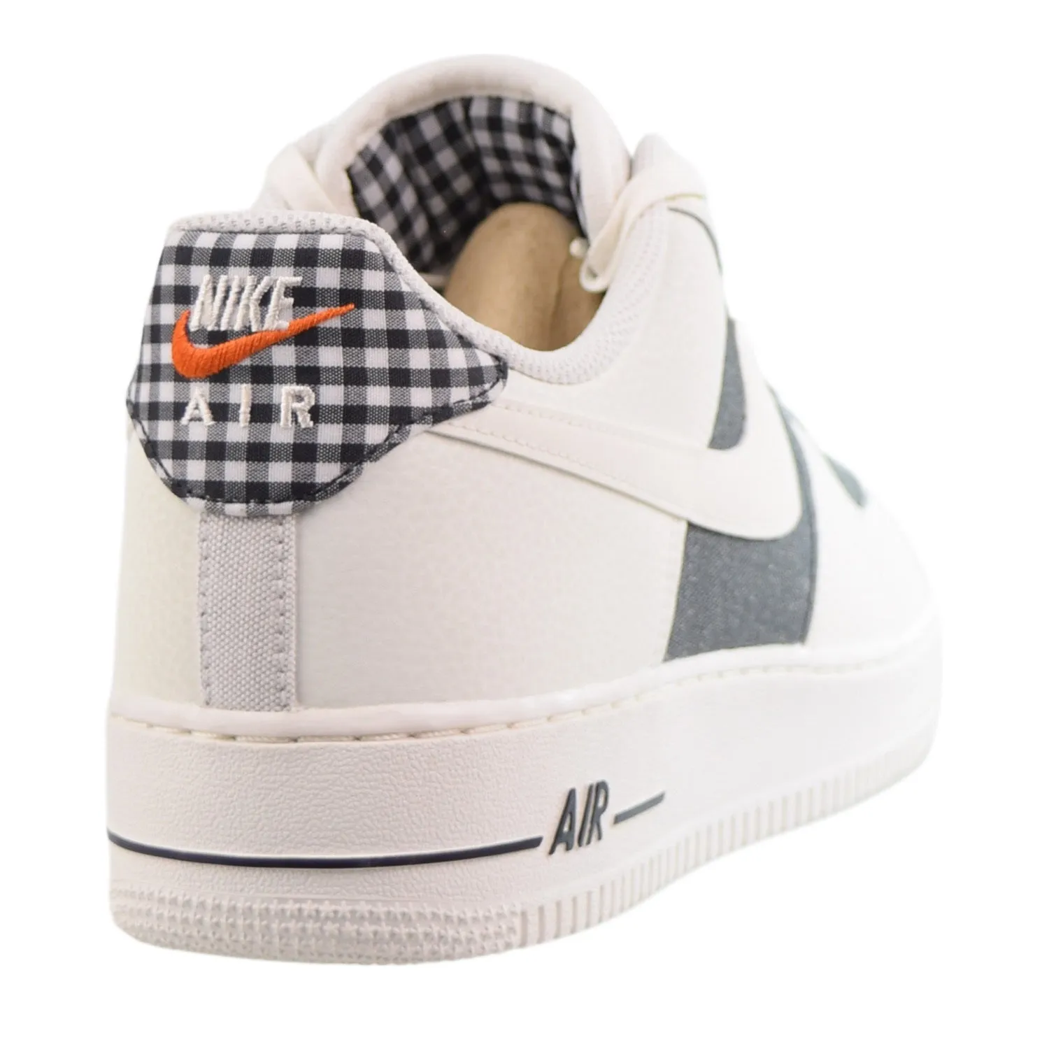 Nike Air Force 1 Low '07 Designed Fresh Men's Shoes Sail-Dark Smoke Grey