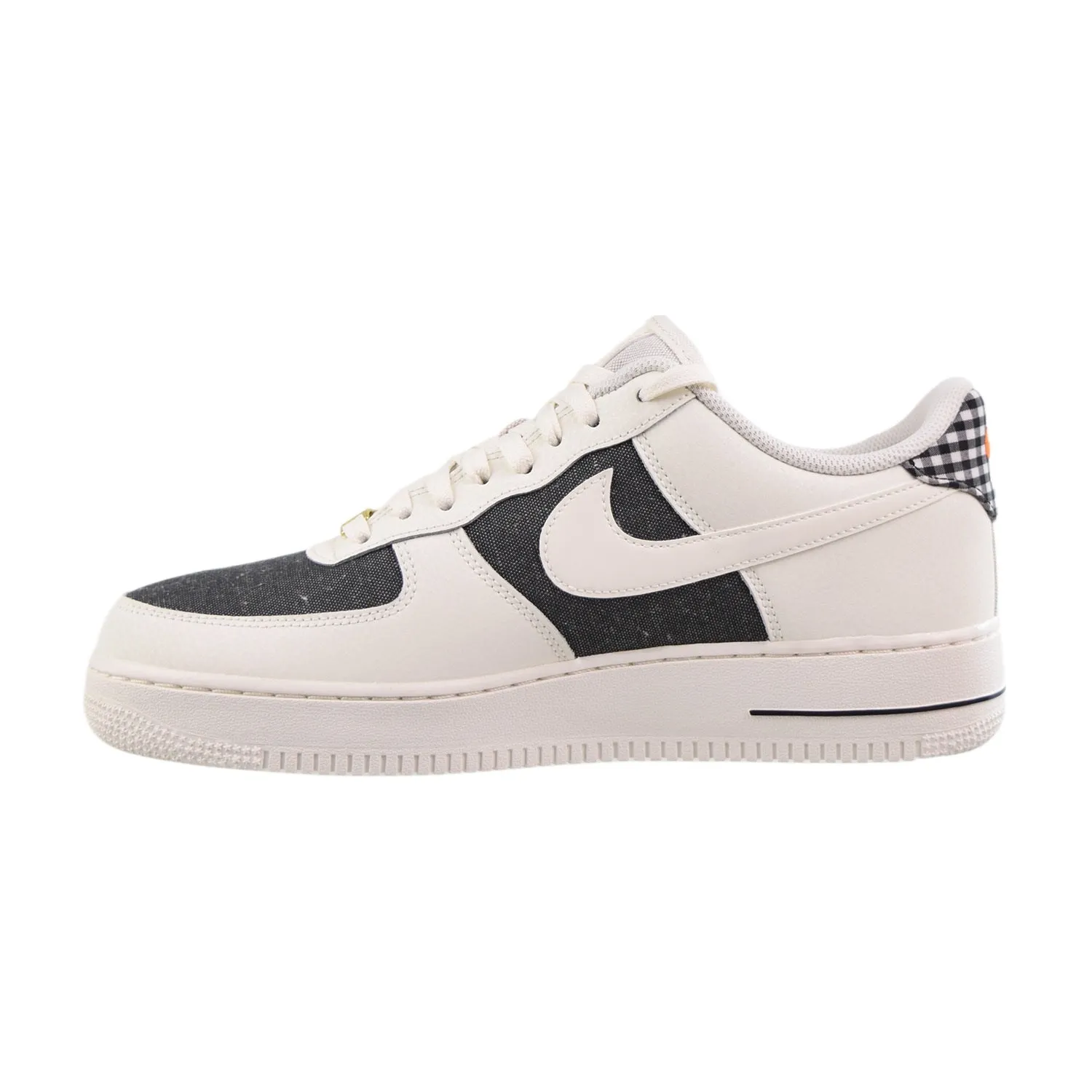 Nike Air Force 1 Low '07 Designed Fresh Men's Shoes Sail-Dark Smoke Grey