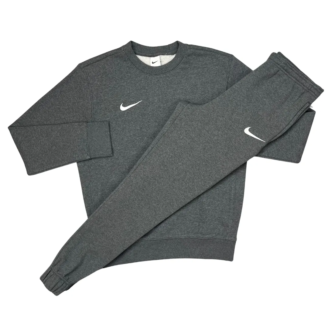 Nike Crew Neck Tracksuit - Charcoal Grey