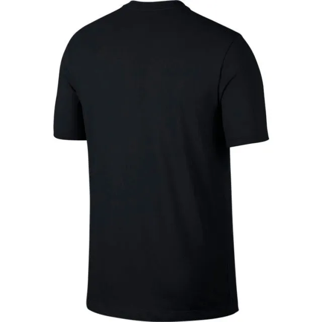 Nike Men&#39;s Football Ar6029-010 Dry Crew Solid T-Shirts Black