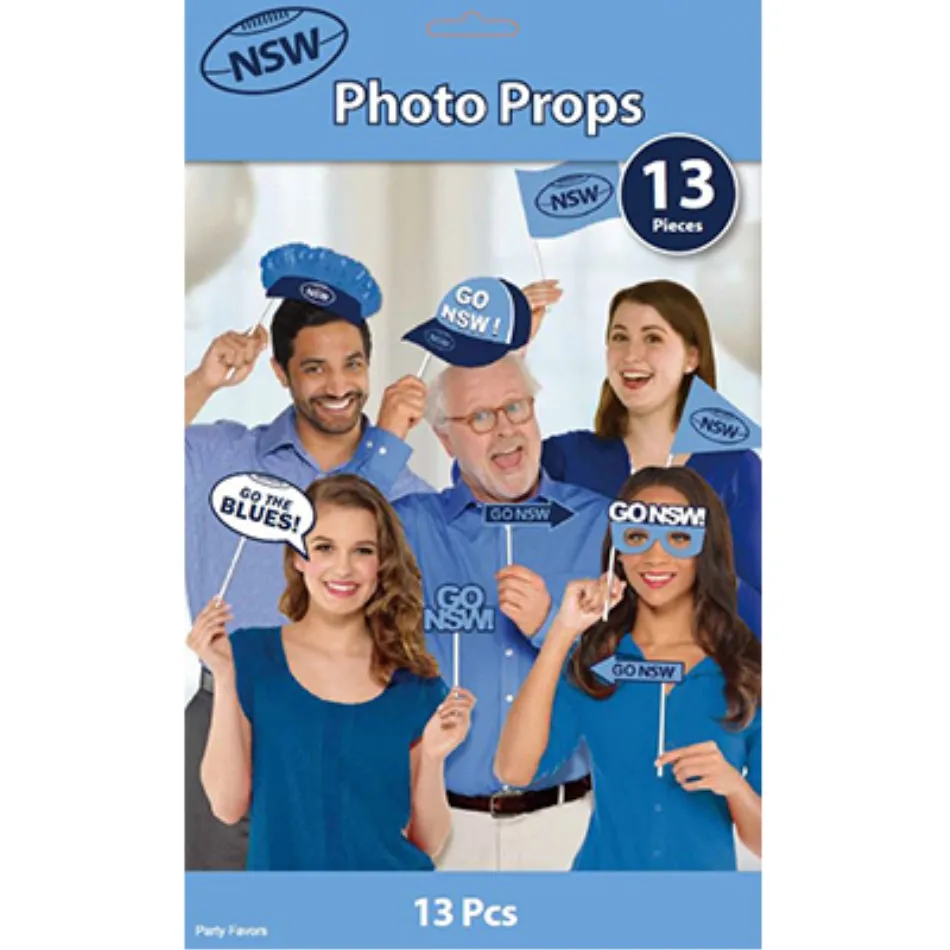 NSW Cardboard Photo Props 13pk