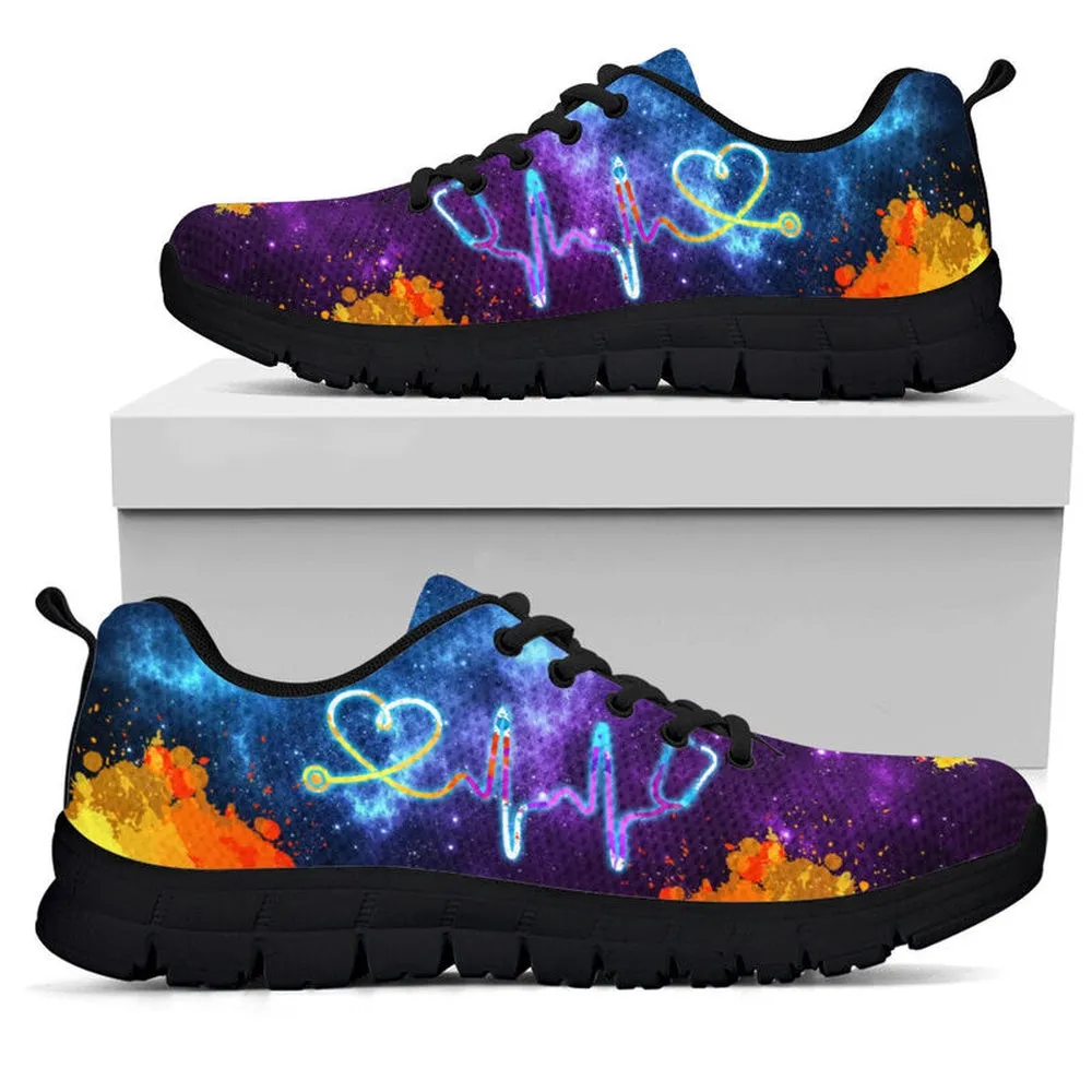 Nurse Sneaker, Best Nurse In The Galaxy Sneakers, Best Shoes For Nurses