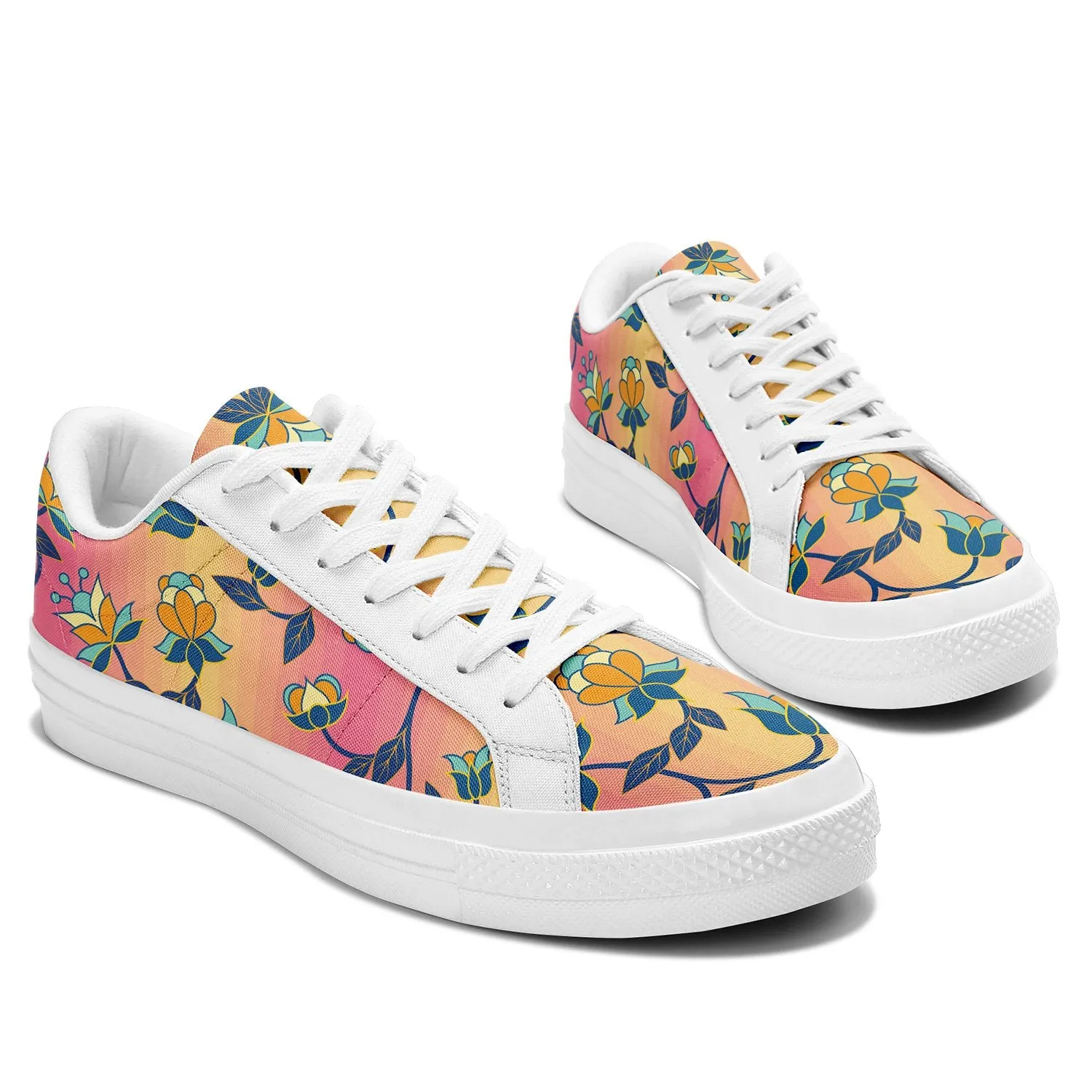 Orange Days Aapisi Low Top Canvas Shoes White Sole