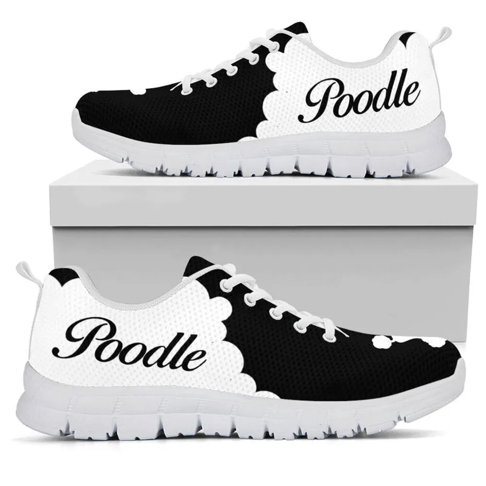 Poodle Sneaker, Poodle Dog Sneaker Shoes, Poodle Shoes