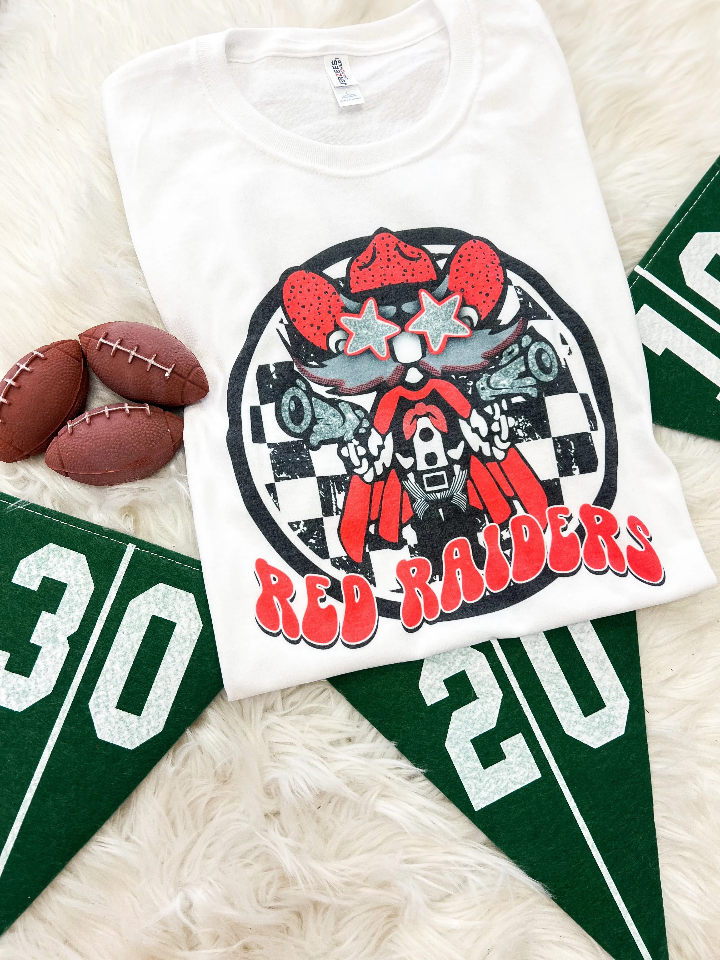 Preppy Football Mascot Tees