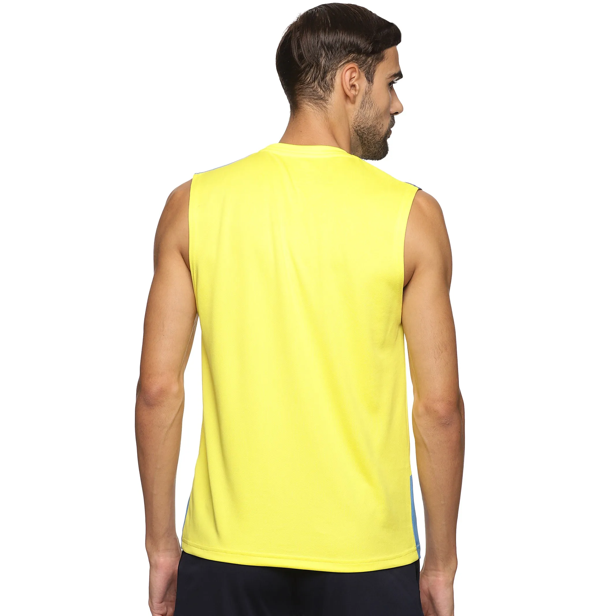 Prokick Round Neck Sleeveless Tank Top - Workout Running Beach Swimming and Sports Wear Tshirt