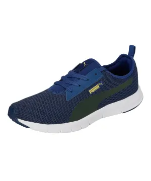 Puma Mens Reflex Blazing Blue-Peacoat-Sun Ray Yellow Sneaker