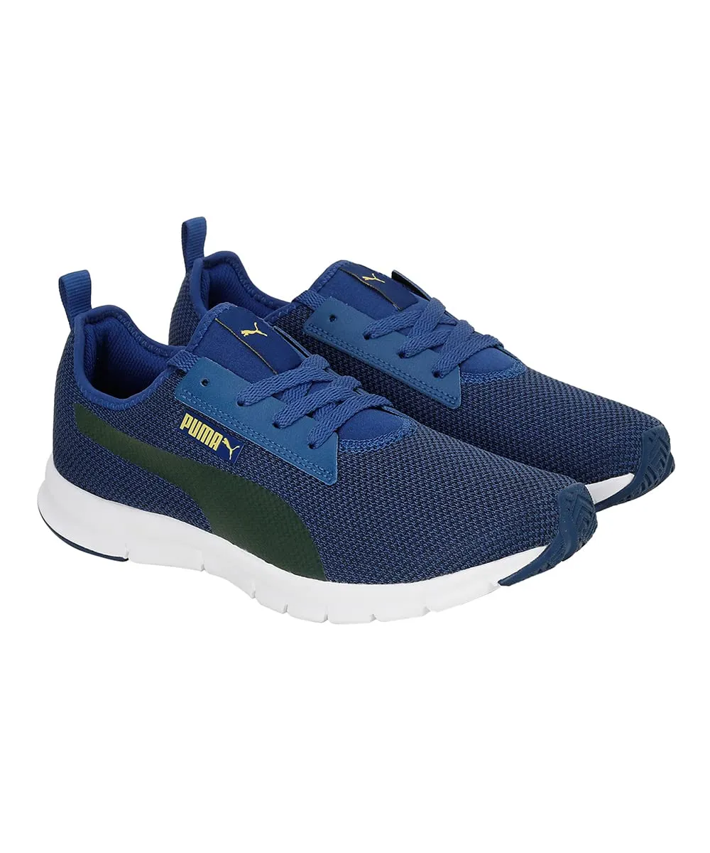 Puma Mens Reflex Blazing Blue-Peacoat-Sun Ray Yellow Sneaker