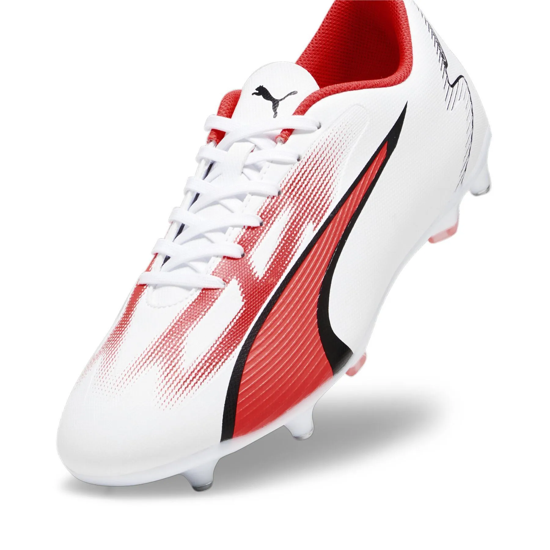 Puma Mens Ultra Play MxSG White/Black/Fire Orchid