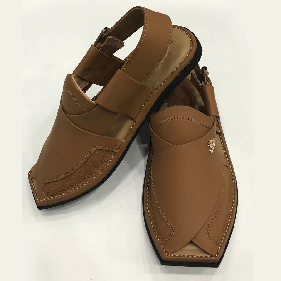 Pure Leather Matt Brown Men's Traditional Footwear