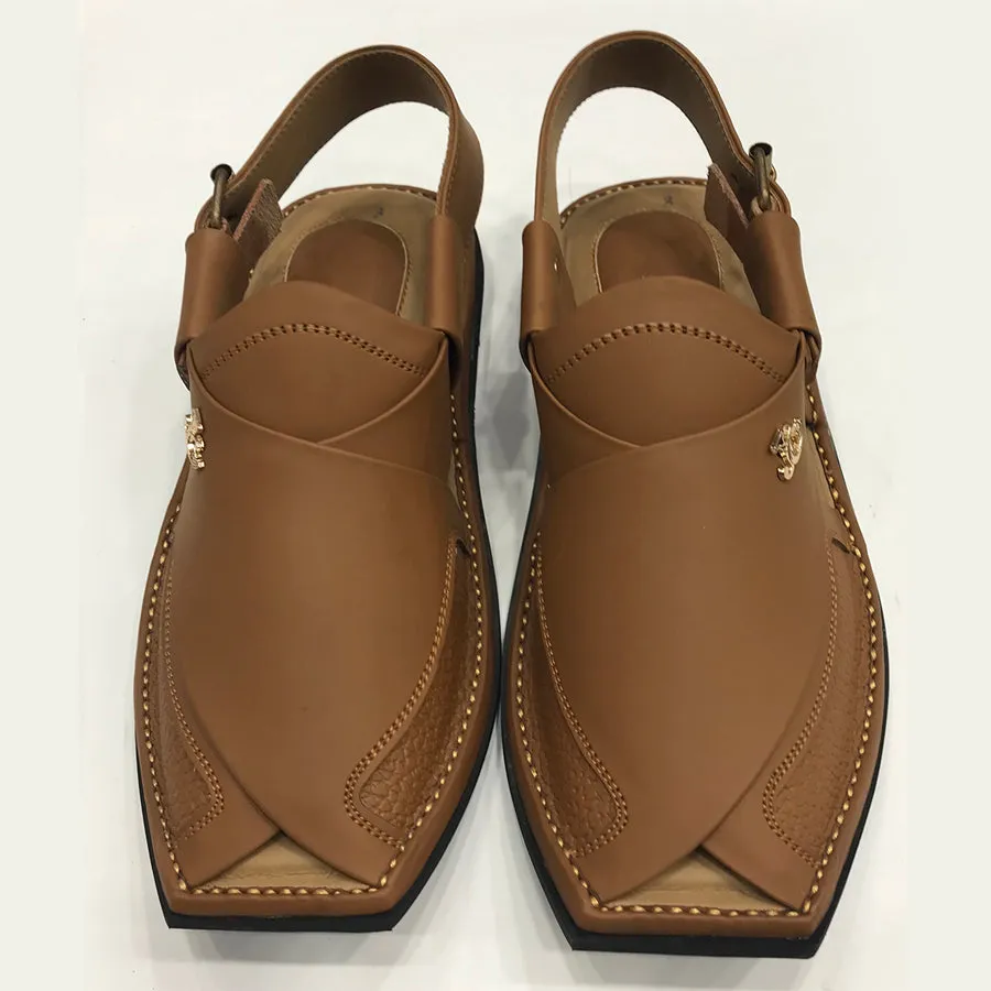 Pure Leather Matt Brown Men's Traditional Footwear