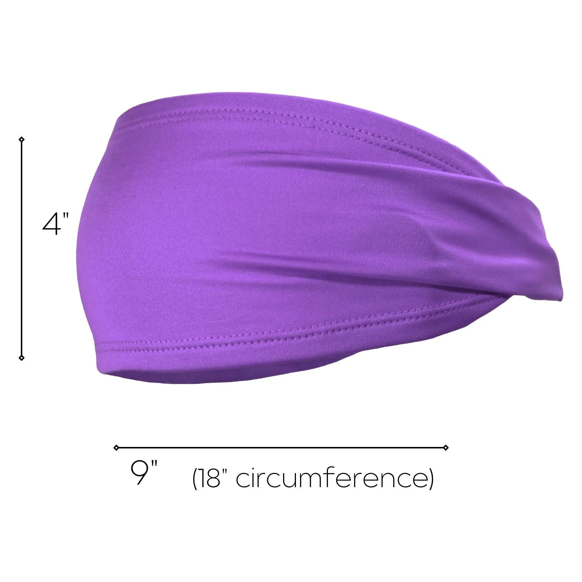 Purple Performance Headband