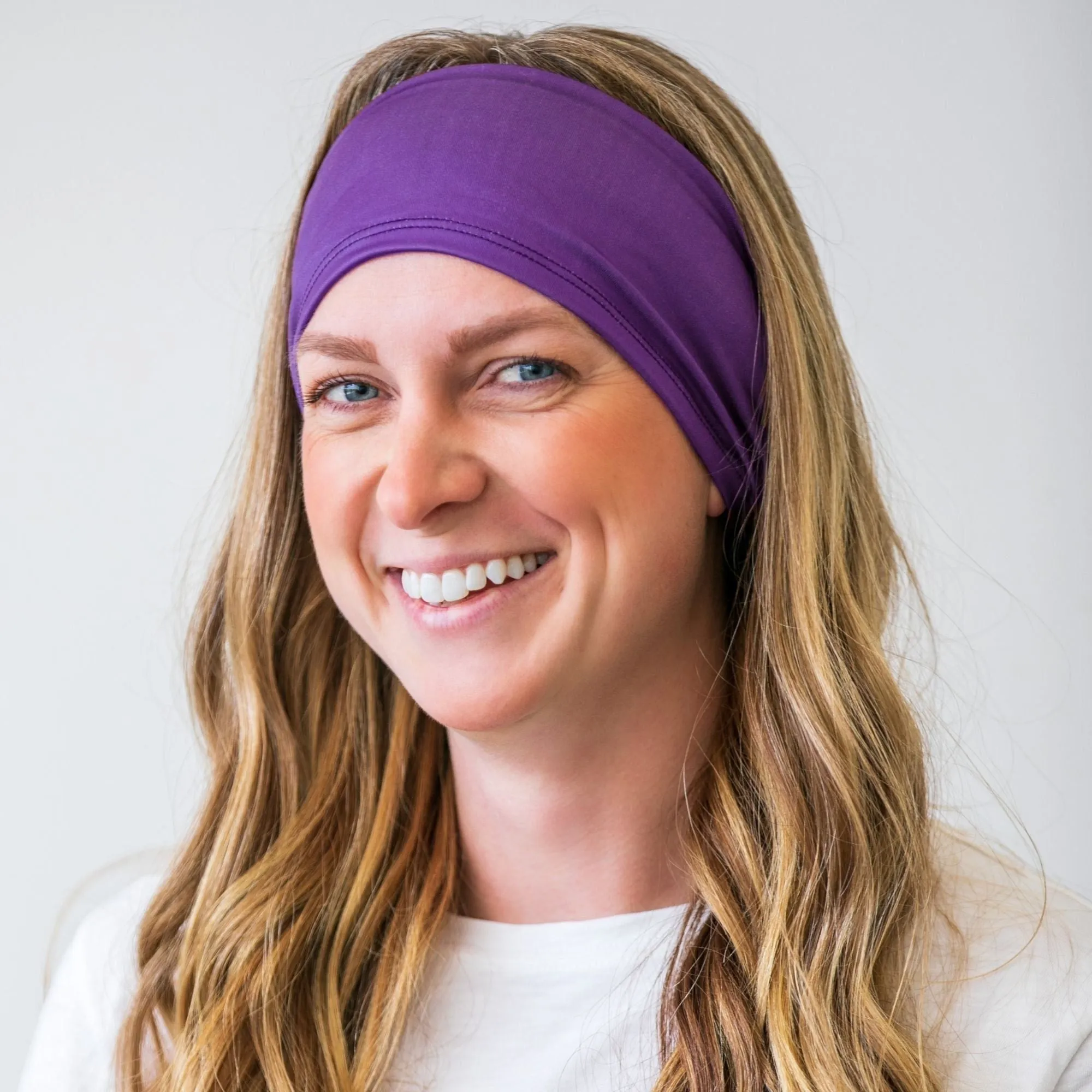 Purple Performance Headband