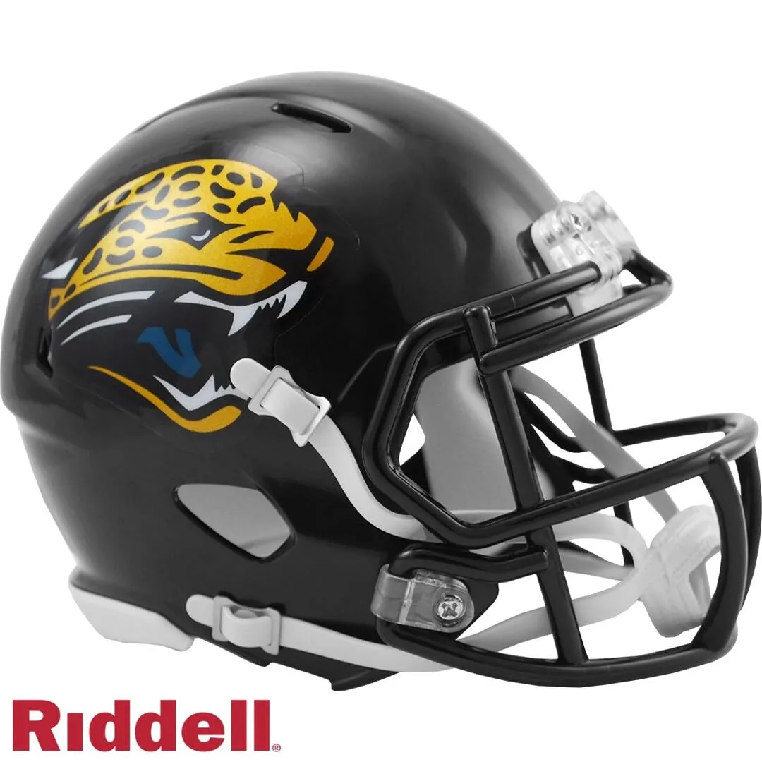 Riddell NFL Jacksonville Jaguars Speed Mini Throwback Helmet 1995-2012