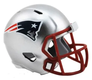 Riddell NFL New England Patriots Speed Pocket Helmet