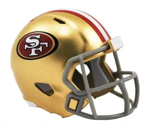 Riddell NFL San Francisco 49ers Speed Pocket Helmet