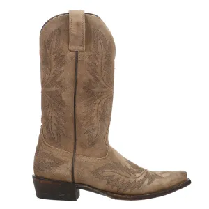 Ryman Embroidered Snip Toe Cowboy Boots