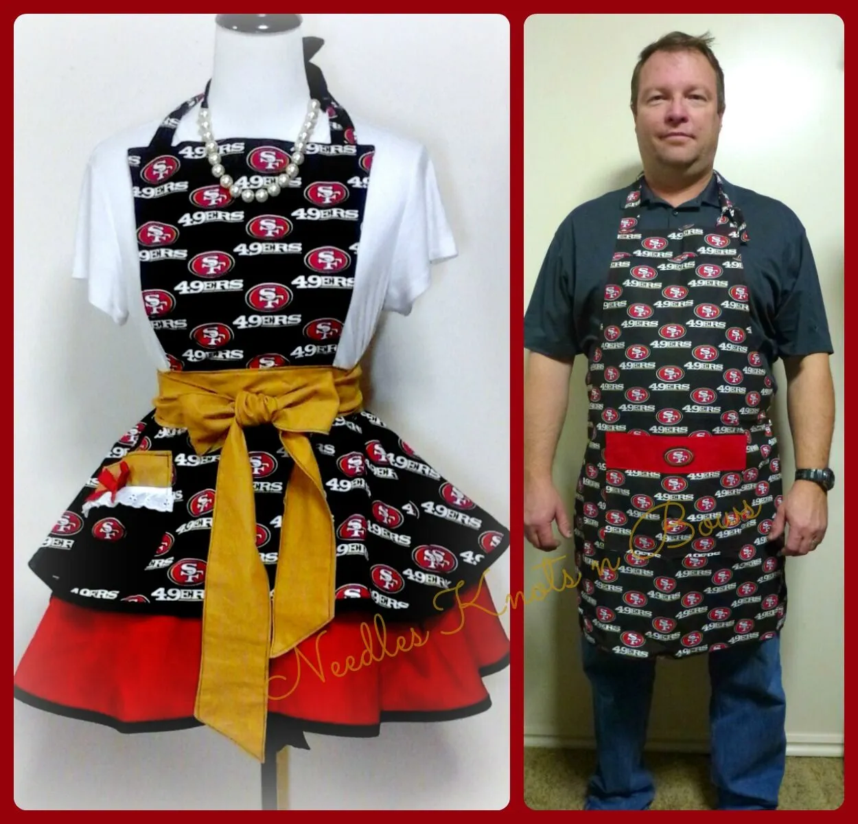 San Francisco 49ers Football Apron