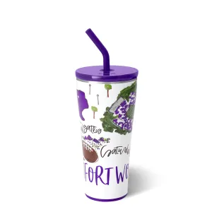 Saturdays in Fort Worth Straw Tumbler 32oz