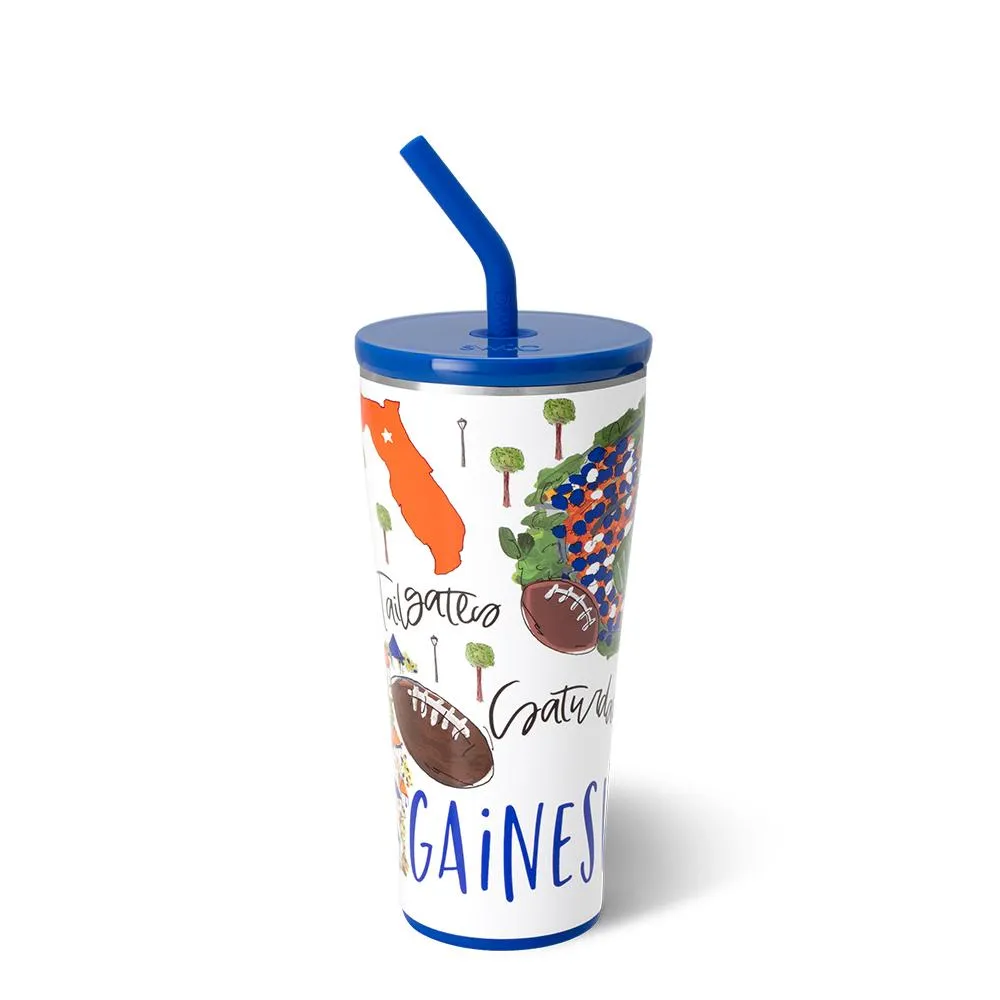 Saturdays in Gainesville Straw Tumbler 32oz