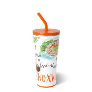 Saturdays in Knoxville Straw Tumbler 32oz