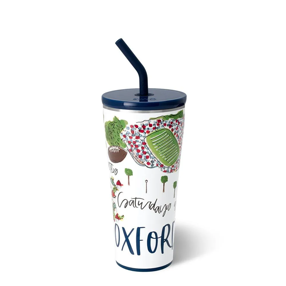 Saturdays in Oxford Straw Tumbler 32oz