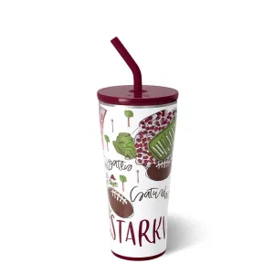 Saturdays in Starkville Straw Tumbler 32oz