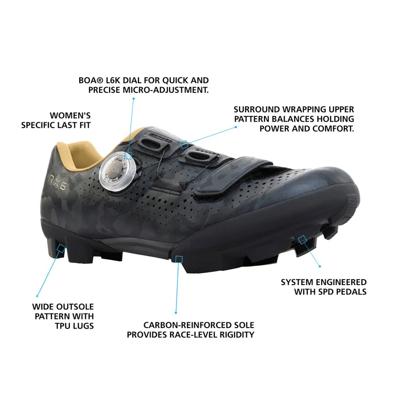 SH-RX600W Women's Gravel Bike Shoes