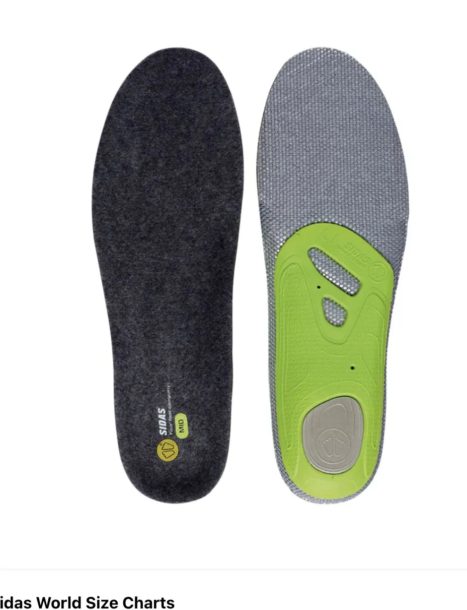 SIDAS 3FEET US MERINOS Insoles