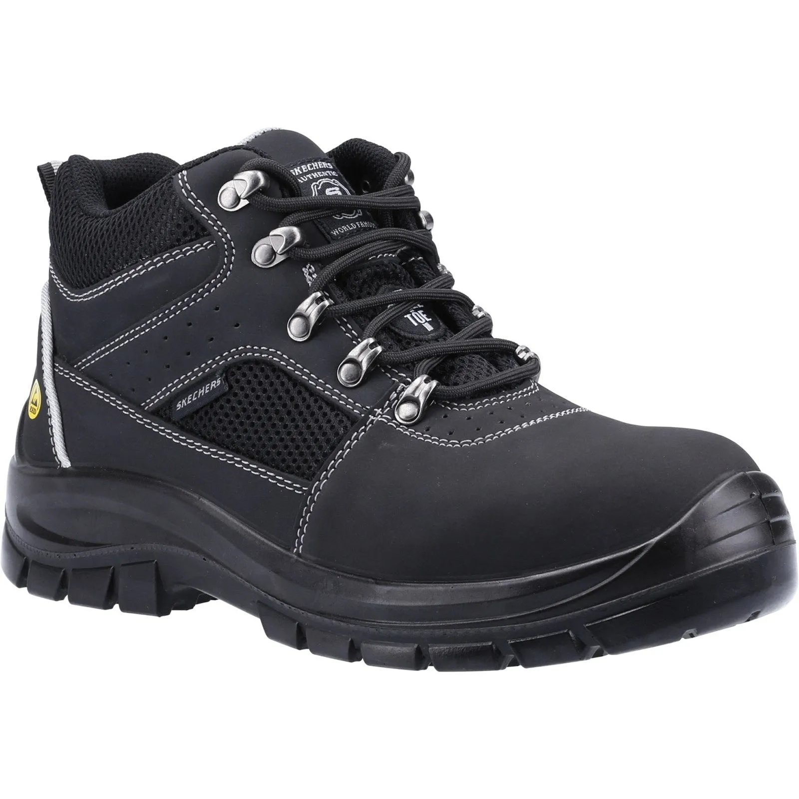 Skechers Work Trophus Letic ESD Safety Boot with Steel Toe Cap