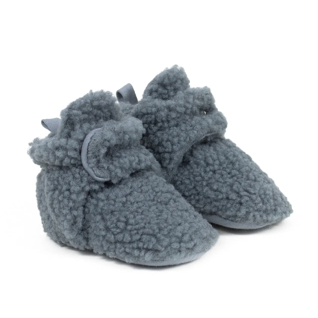 Snap Booties Sherpa - Grey