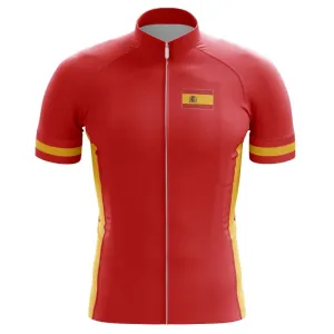 Spain Cycling Jersey (2024 Football Inspired)