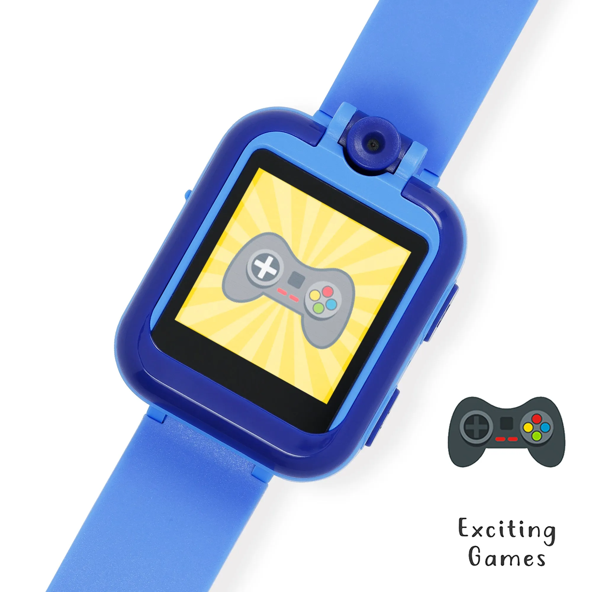 Tikkers Plain Blue Interactive Watch & Headphone Set