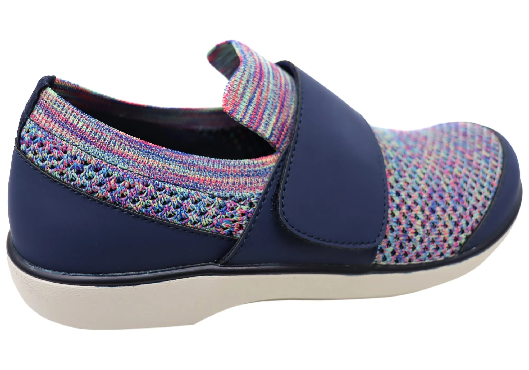 Traq by Alegria Qwik Womens Comfortable Shoes With Adjustable Strap