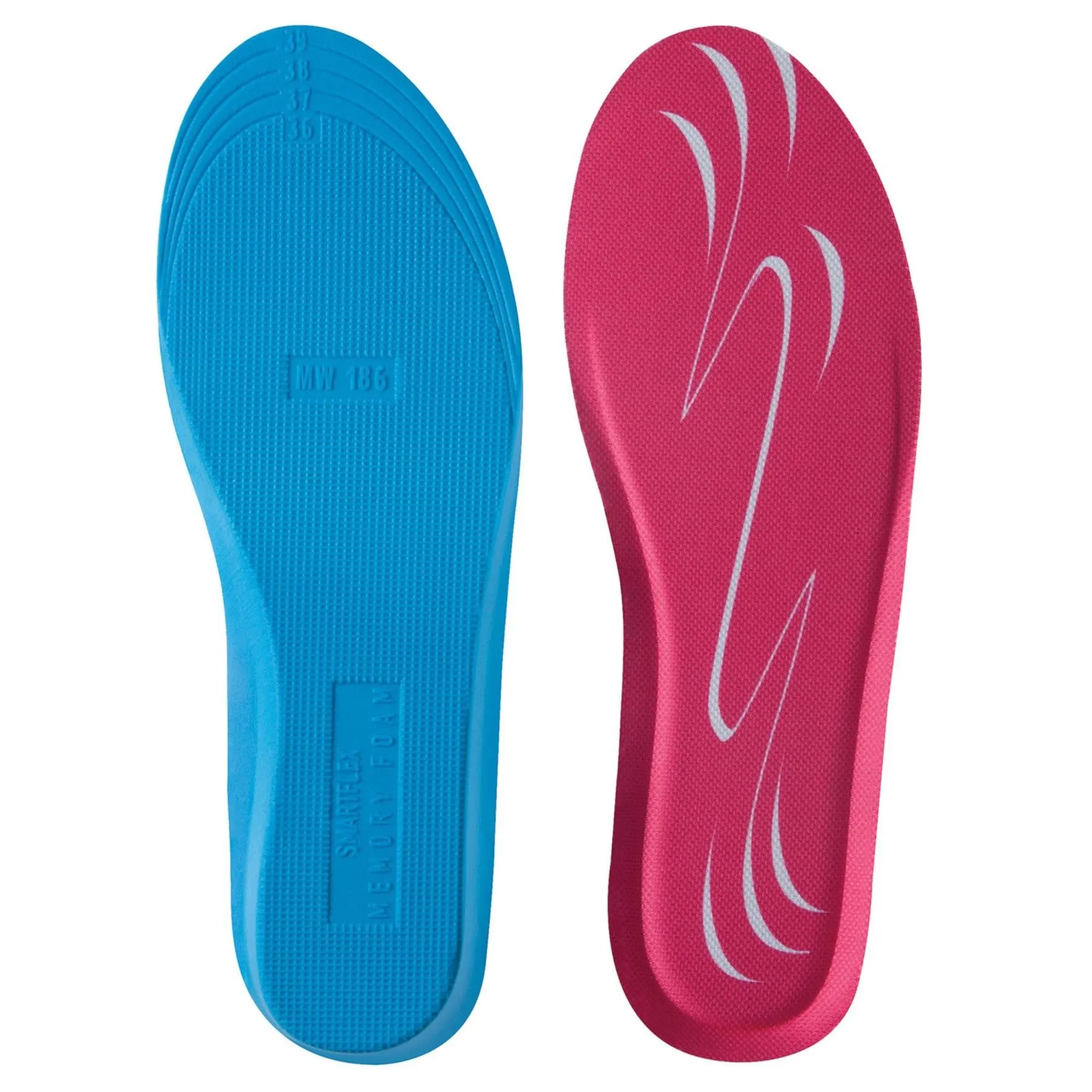 TruClothing Memory Foam Insoles Cushioned Comfort Footbed