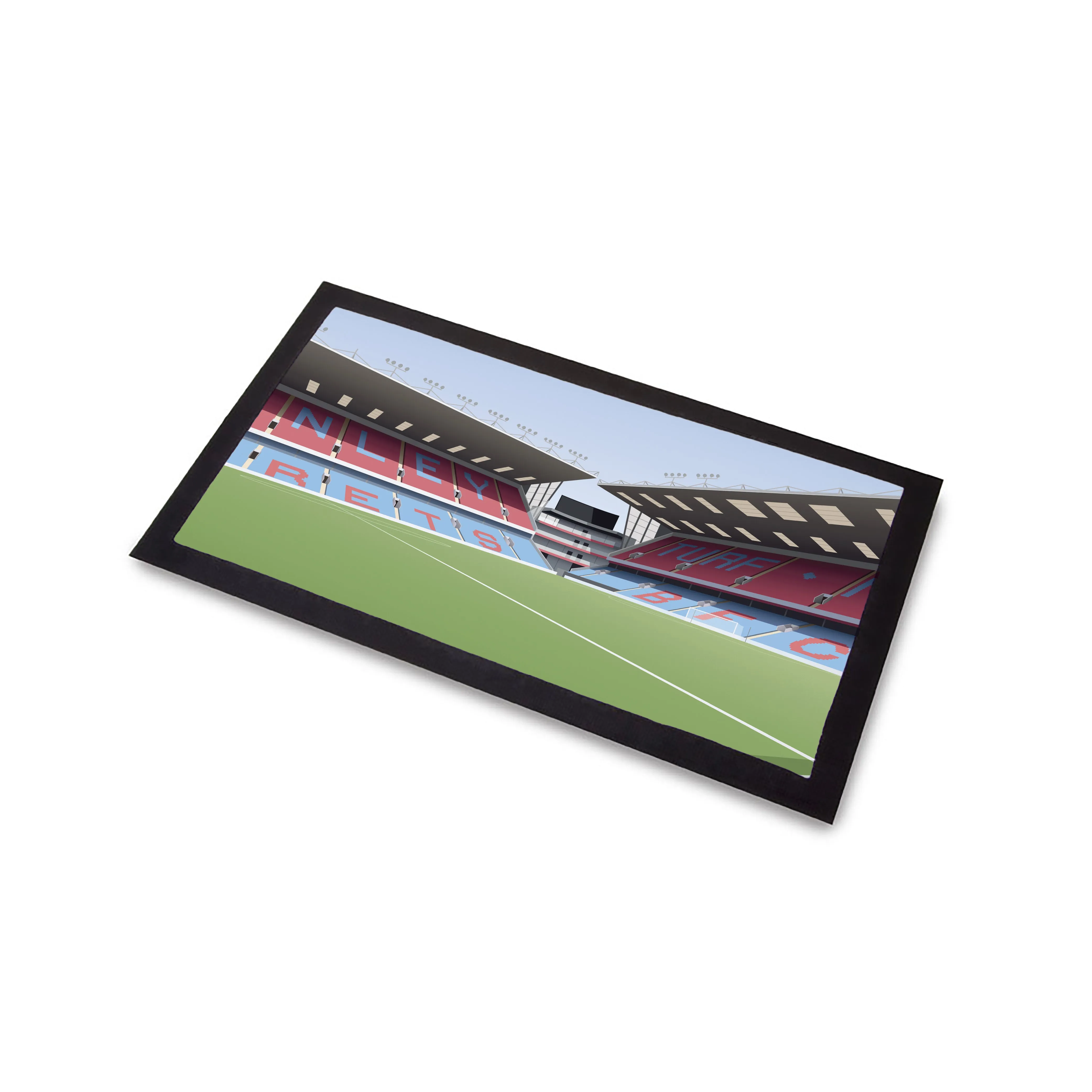 Turf Moor Illustrated Bar Runner