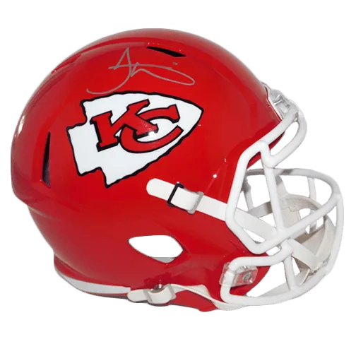 Tyreek Hill Autographed Kansas City Chiefs Full Size Speed Football Helmet  (Beckett )