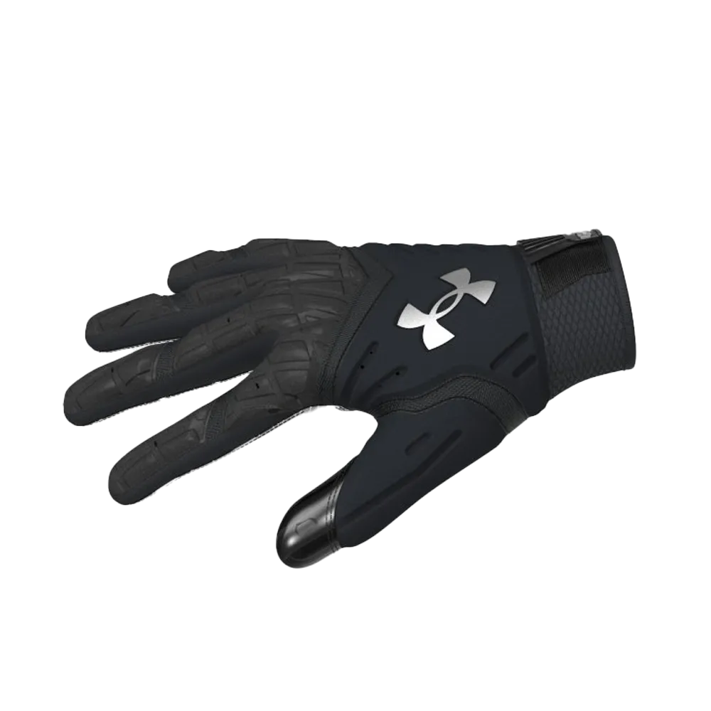 UA Youth Combat Football Gloves