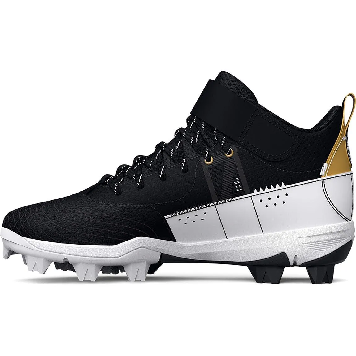 Under Armour Harper 7 Mid RM Jr. Baseball Cleats