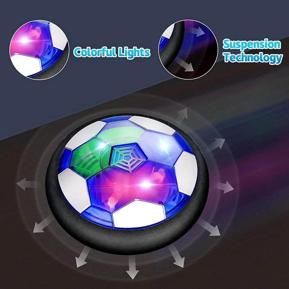 USB Rechargeable Hockey Soccer Ball Kids Toys Set with Led Light