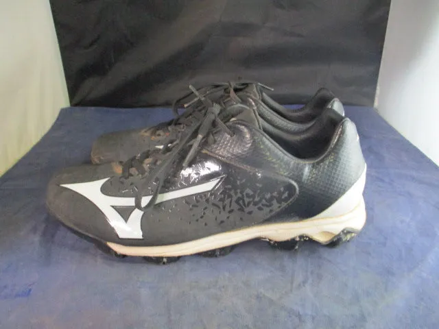 Used Mizuno Wave Select Nine Cleats Adult Size 9