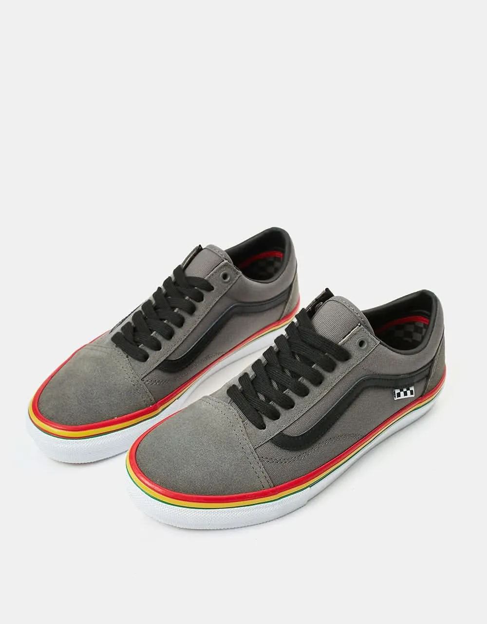 Vans Skate Old Skool Shoes - (Rasta) Grey