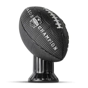 Vivid Football Trophy Topper - Black