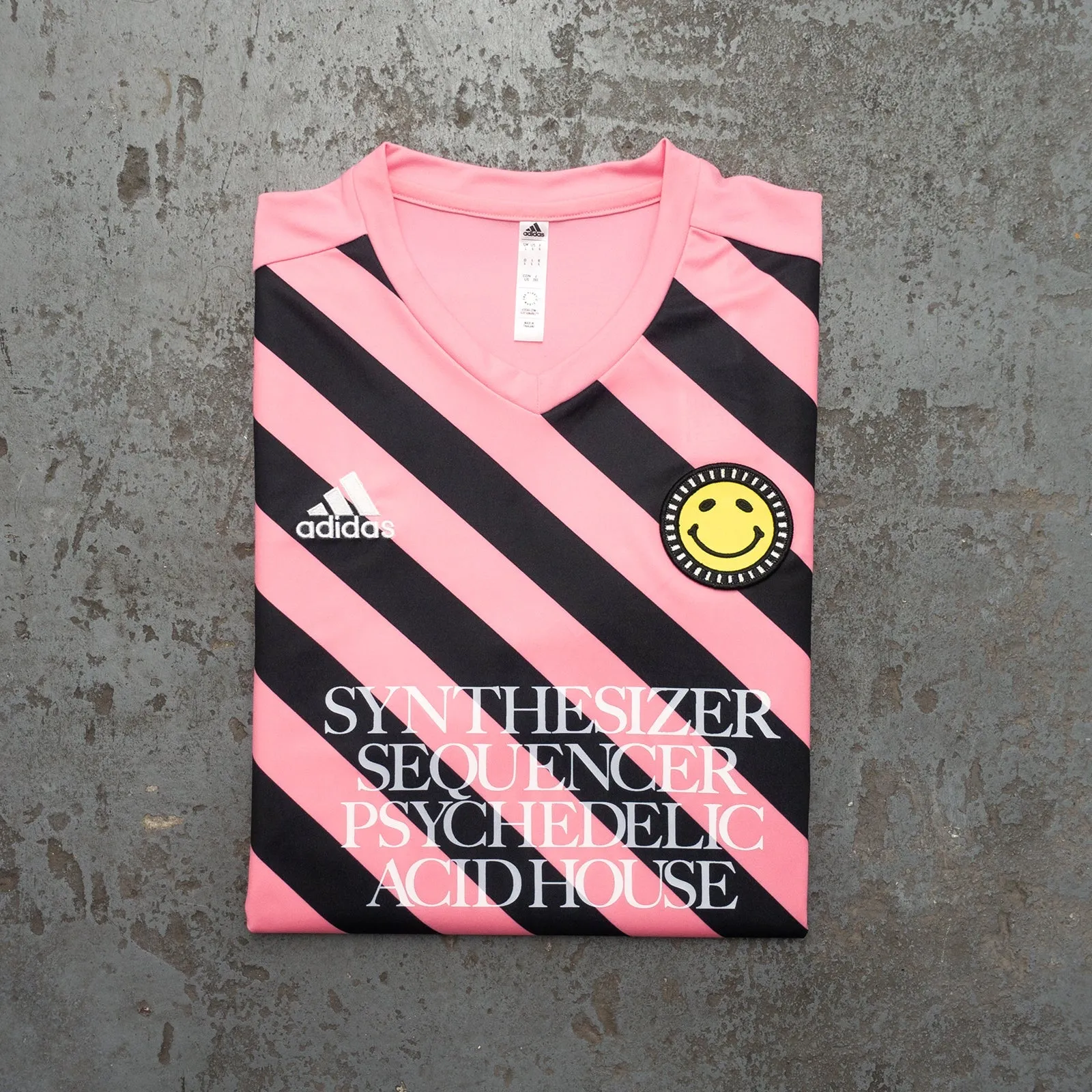 Wasted Heroes FC Entrada 22 - Training Jersey - Striped Pink Glow