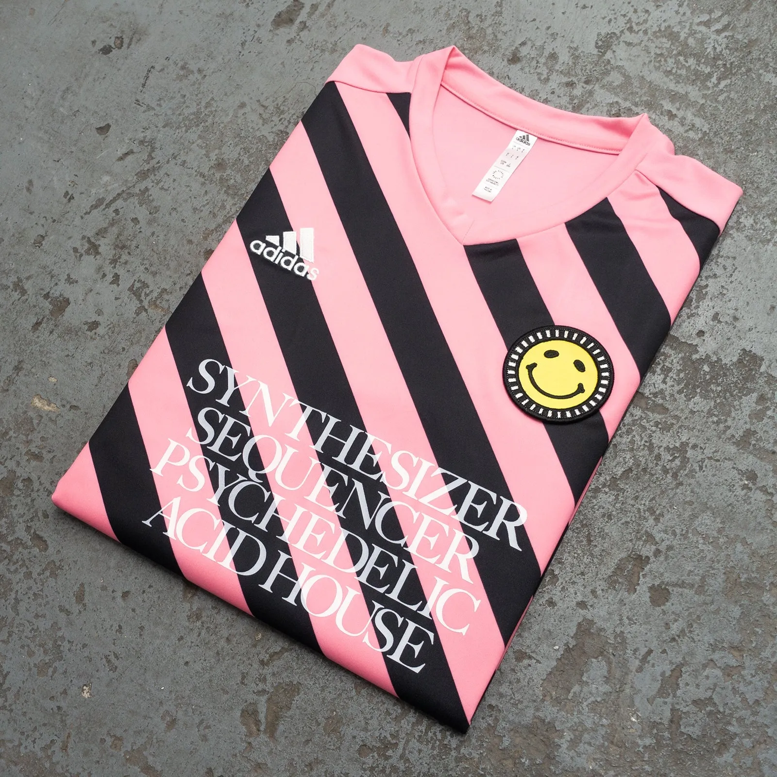 Wasted Heroes FC Entrada 22 - Training Jersey - Striped Pink Glow